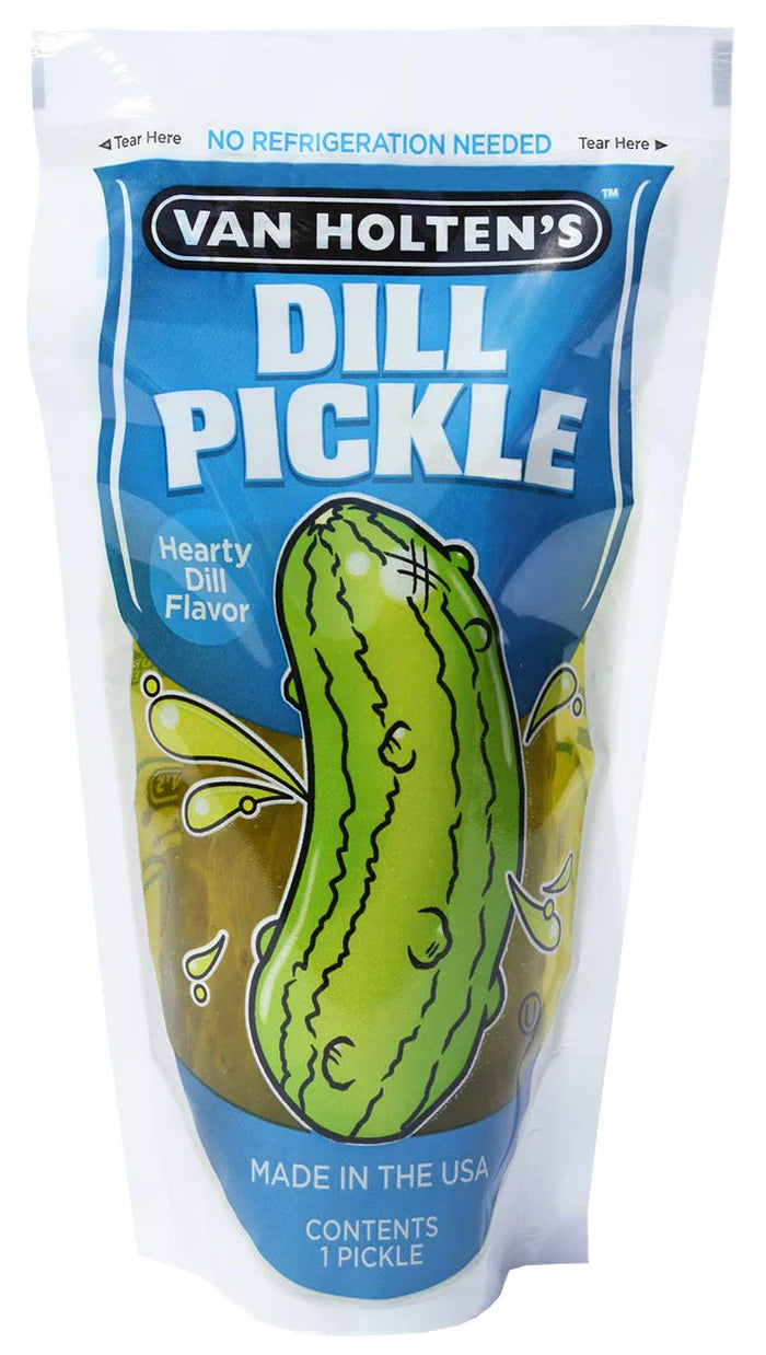 Van Holtens Pickle-in-a-Pouch Jumbo Dill-SUGAR BAE