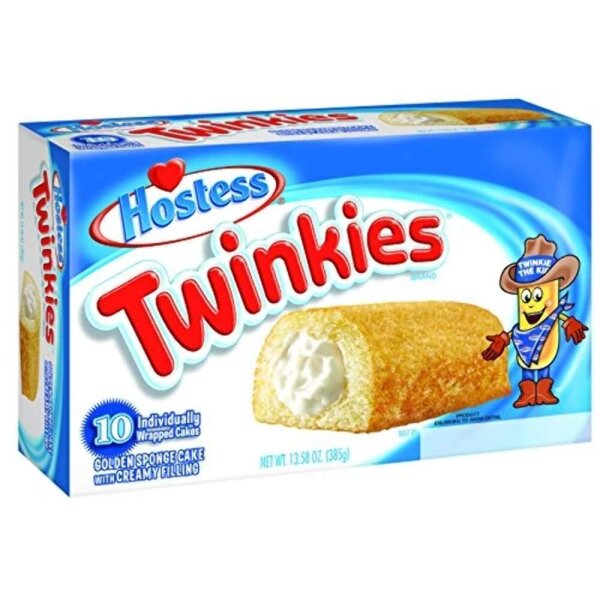 Hostess Twinkies Vanilla 10er Pack 385g-SUGAR BAE